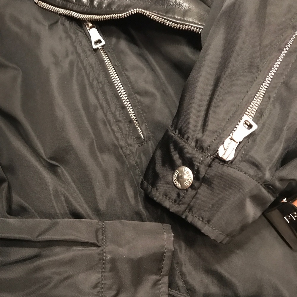 Authentic Prada Jacket Black - image 7
